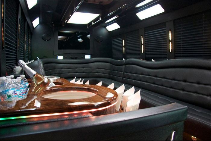Limo Coach Bar and Seating