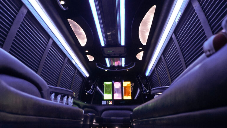 Limo Coach Interior