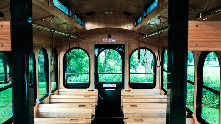 Trolley interior