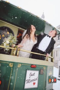 Married couple on Trolley
